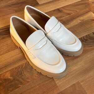 Cream Loafers